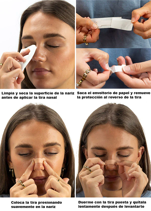 TIRAS NASALES RESPIRACIÓN